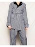 Petite Plume Houndstooth Black White Wrap Size XL - photo 3