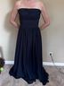 Vera Wang 100% Polyester 4% Spandex 96% Polyester Blue Cocktail Dress Size 10 - photo 9