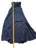 Vera Wang 100% Polyester 4% Spandex 96% Polyester Blue Cocktail Dress Size 10 - photo 2