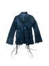 Wet Seal 100% Suede Black Blazer Size XXS - photo 1