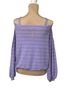 Free People Purple Pullover Sweater Size XS - photo 2
