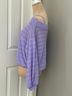 Free People Purple Pullover Sweater Size XS - photo 3