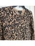 Charter Club 100% Cashmere Animal Print Tan Black Pullover Sweater Size S - photo 4