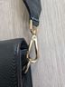 Marcella 100% Leather Black Leather Crossbody Bag One size - photo 3