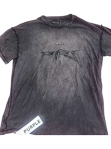 Purple Rain purple Short Sleeve Top (view 1)