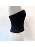 Halston Heritage Black Tank Top Size 6 - photo 6