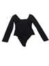 Quince Solid Black Bodysuit Size L - photo 2