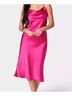 Bebe 100% Polyester Pink Cocktail Dress Size XL - photo 6