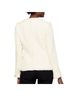 DKNY 88% Polyester 12% Acrylic 100% Polyester White Blazer Size 12 - photo 2
