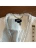 DKNY 88% Polyester 12% Acrylic 100% Polyester White Blazer Size 12 - photo 3