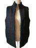 Chico's Solid Black Vest Size S - photo 1