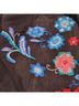Curations 100% Viscose Floral Black Multi Color Jacket Size M - photo 5
