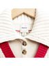 Maeve 100% Cotton Graphic Red White Black Pullover Sweater Size S - photo 4