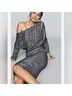 Reiss Solid Multi Color Black White Cocktail Dress Size XS - photo 5