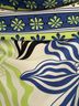 Analili Floral Blue White Long Sleeve Jersey Size XS - photo 5