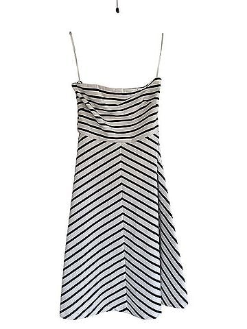 The Limited Chevron strapless dress Cocktail Dress (view 1)