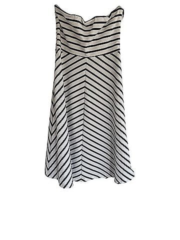 The Limited Chevron strapless dress Cocktail Dress (view 2)