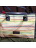 Dooney & Bourke Solid Stripes Blue White Black Shoulder Bag One size - photo 3