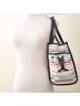 Dooney & Bourke Solid Stripes Blue White Black Shoulder Bag One size - photo 7