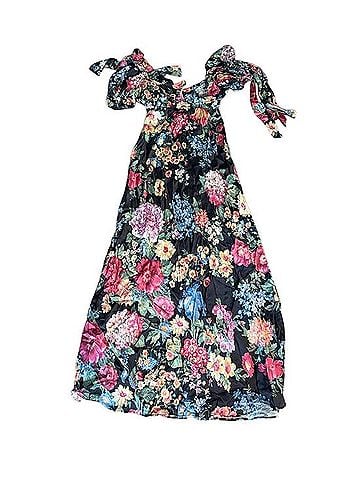Selkie Puff Sleeve Midi Dress Casual Dress (view 1)