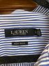 Ralph Lauren Stripes Blue White Button-Down Shirt Size 1X - photo 3