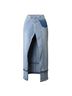 B'eautique Blue Denim Skirt Size L - photo 2