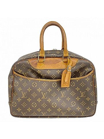Louis Vuitton Louis Vuitton Monogram Deauville Handbag M47270 Brown Women's (view 1)