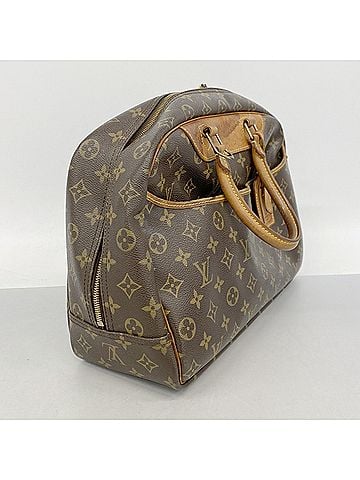 Louis Vuitton Louis Vuitton Monogram Deauville Handbag M47270 Brown Women's (view 2)