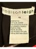 Madison Leigh Floral Multi Color Black Cocktail Dress Size 14 - photo 3