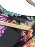 Ralph Lauren 100% Poly Floral Multi Color Long Sleeve Blouse Size 1X - photo 5