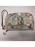 Coach Graphic Color Block Solid Tweed Blue Tan Ivory Wristlet One size - photo 15