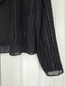 BOSS by HUGO BOSS 100% Polyester Black Jacket Size 6 - photo 4