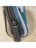 Coach Animal Print Color Block Graphic Solid Tropical Silver Teal Ivory Makeup Bag One size - photo 5