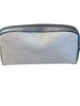 Coach Animal Print Color Block Graphic Solid Tropical Silver Teal Ivory Makeup Bag One size - photo 2
