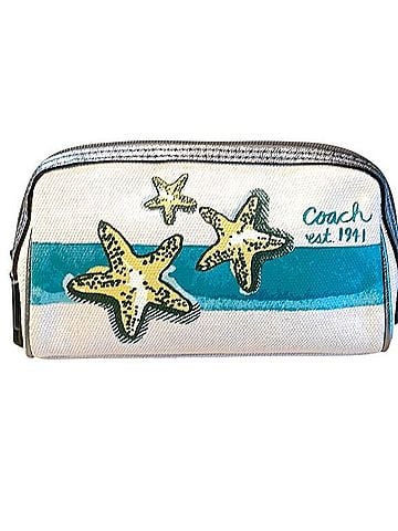 Coach Est. 1941 Limited Edition Starfish Makeup Bag (view 1)