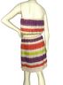 BCBGMAXAZRIA 100% Polyester 80% Cotton 27% Nylon Stripes Multi Color Cocktail Dress Size S - photo 2