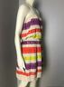 BCBGMAXAZRIA 100% Polyester 80% Cotton 27% Nylon Stripes Multi Color Cocktail Dress Size S - photo 5
