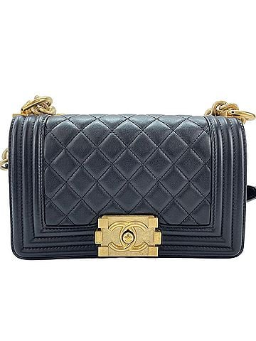 Chanel Chanel Boy Shoulder Bag, Black (view 2)