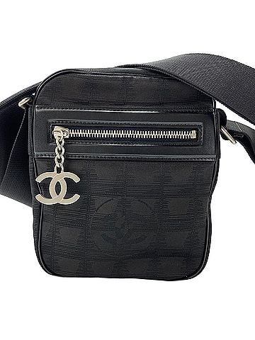 Chanel Chanel New Travel Line Shoulder Bag, Black (view 1)