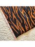 Diane von Furstenberg Animal Print Black Orange Casual Pants Size 16 - photo 5