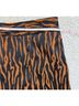 Diane von Furstenberg Animal Print Black Orange Casual Pants Size 16 - photo 4
