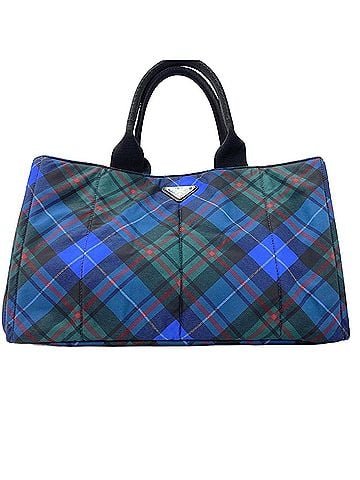 Prada Prada Canapa Tote Bag, Multicolor (view 2)