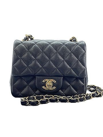 Chanel Chanel Mini Matelassé Shoulder Bag, Black (view 1)