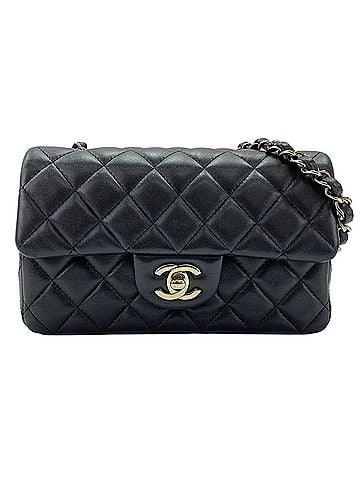 Chanel Chanel Mini Matelassé 20 Shoulder Bag, Black (view 1)