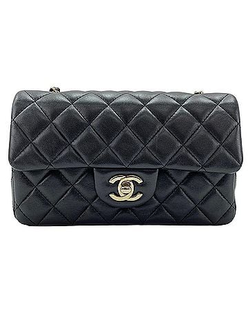 Chanel Chanel Mini Matelassé 20 Shoulder Bag, Black (view 2)
