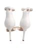 Stuart Weitzman White Heels Size 8 1/2 - photo 2