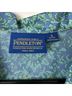 Pendleton 100% Silk Graphic Green Blue Casual Dress Size 6 - photo 3