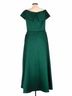 Xscape 100% Polyester Solid Green Cocktail Dress Size 12 (petite) - photo 5