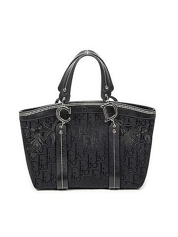 Dior Vintage Embroidered Trotter Tote (view 1)
