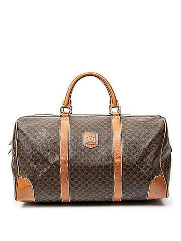 Céline Vintage Medium Travel Boston (view 1)